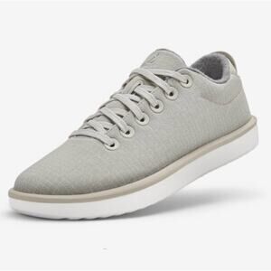 Allbirds Men's Wool Piper Woven Sneaker Pewter Grey Blizzard Sole Size 11